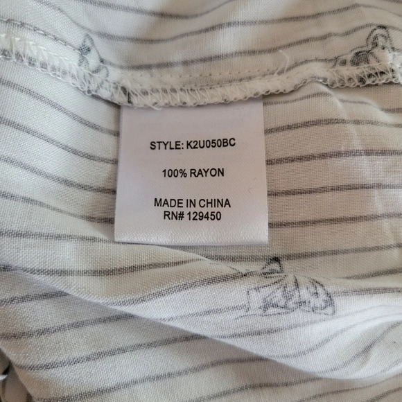 NWT COMO BLACK V NECK LONGSLEEVE Blouse - Picture 8 of 9